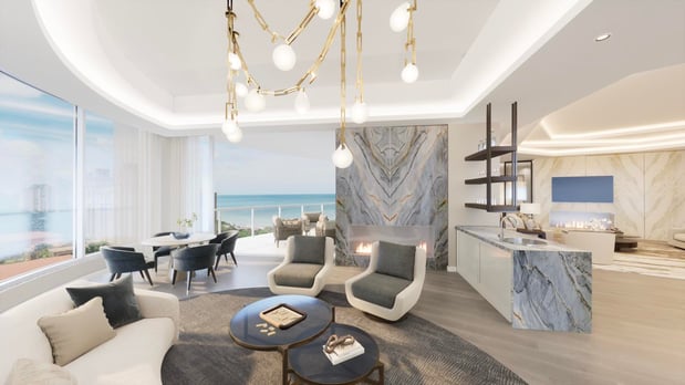 Images Ritz-Carlton Residences, Naples Sales Gallery