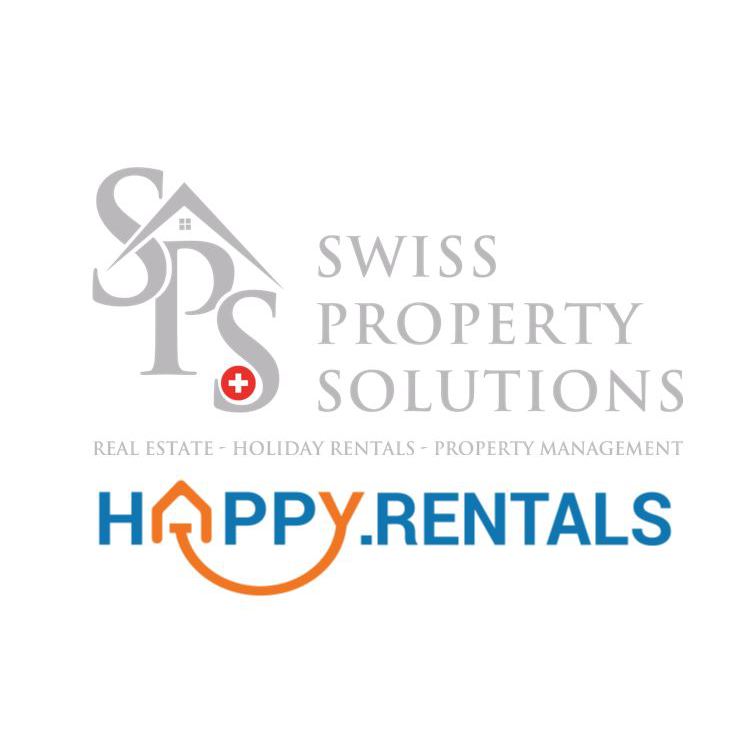 Swiss Property Solutions - Happy Rentals Logo