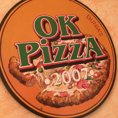 Ok Pizza Logo