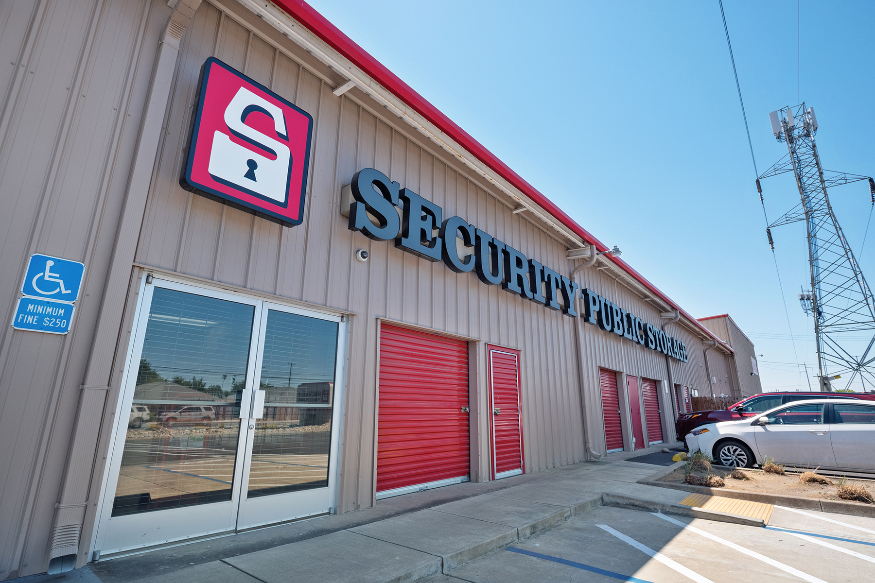Security Public Storage in Sacramento.