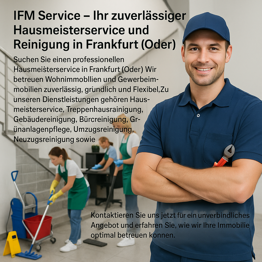 Bilder IFM Service – Hausmeisterservice & Reinigung Frankfurt (Oder)