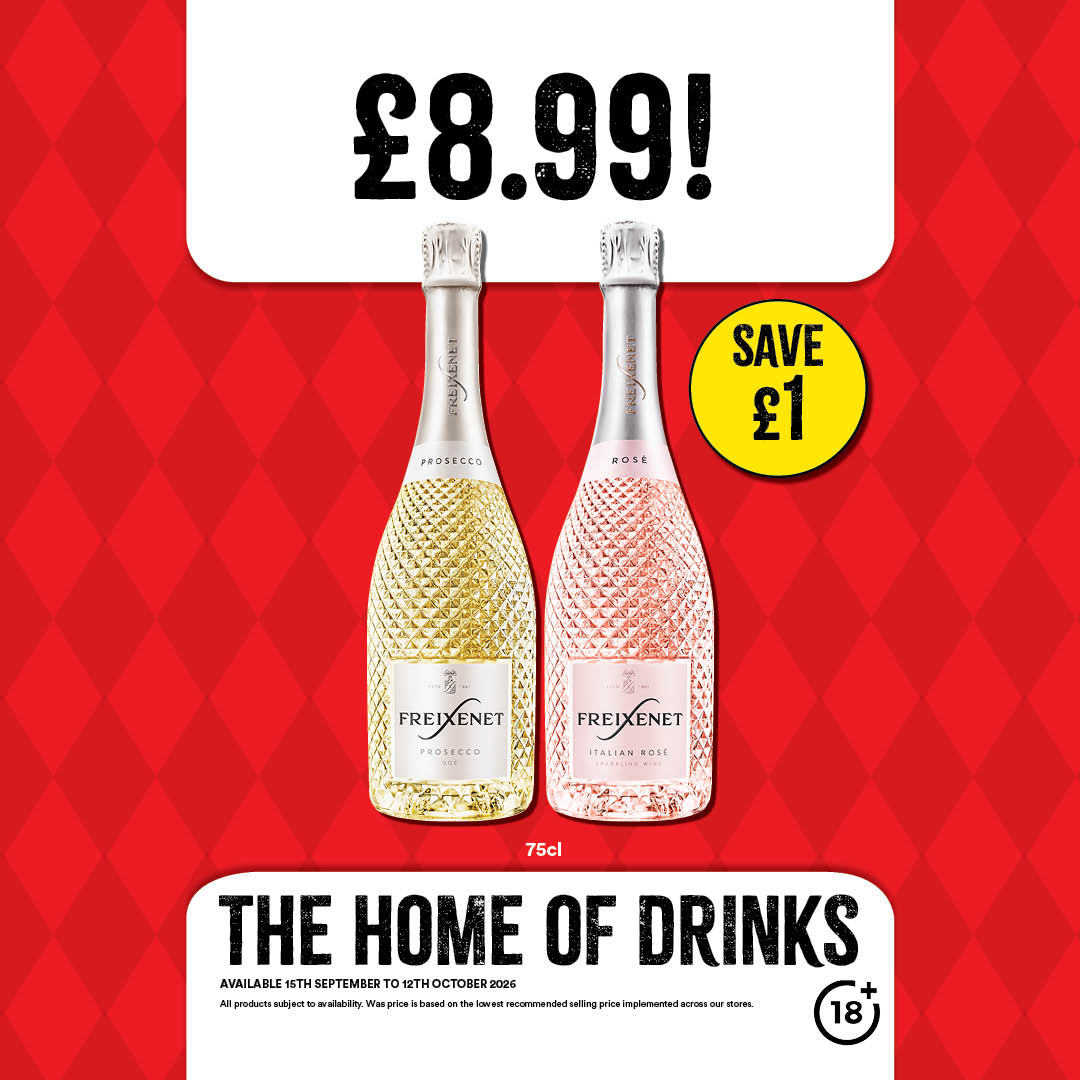 &pound;8.99 each on prosecco