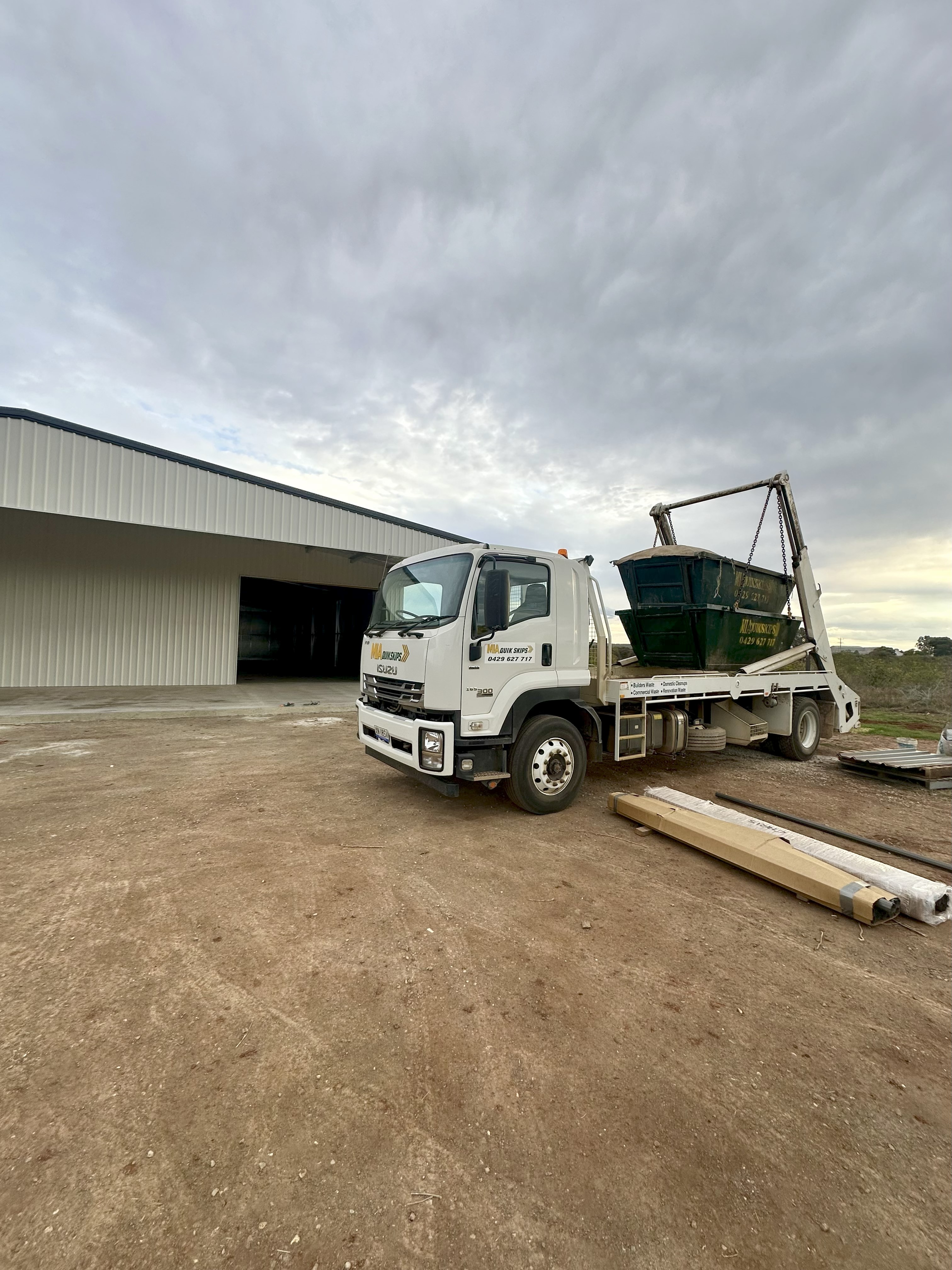 Images MIA Quikskips and MIA Quik Waste