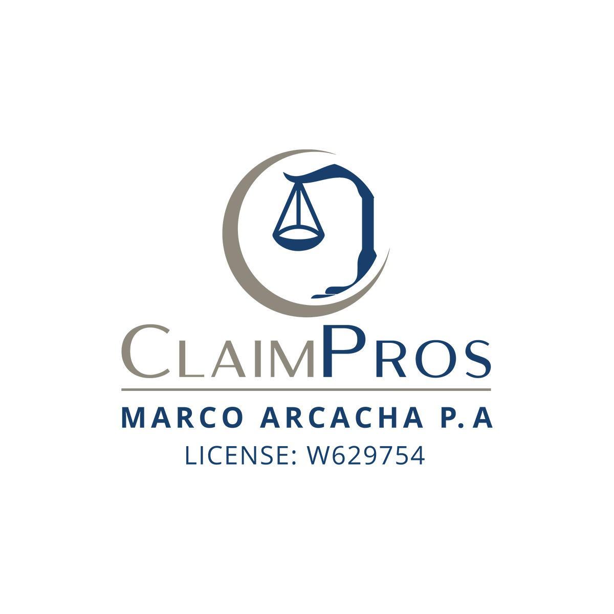 Marco Arcacha - Claim Pros Public Adjuster