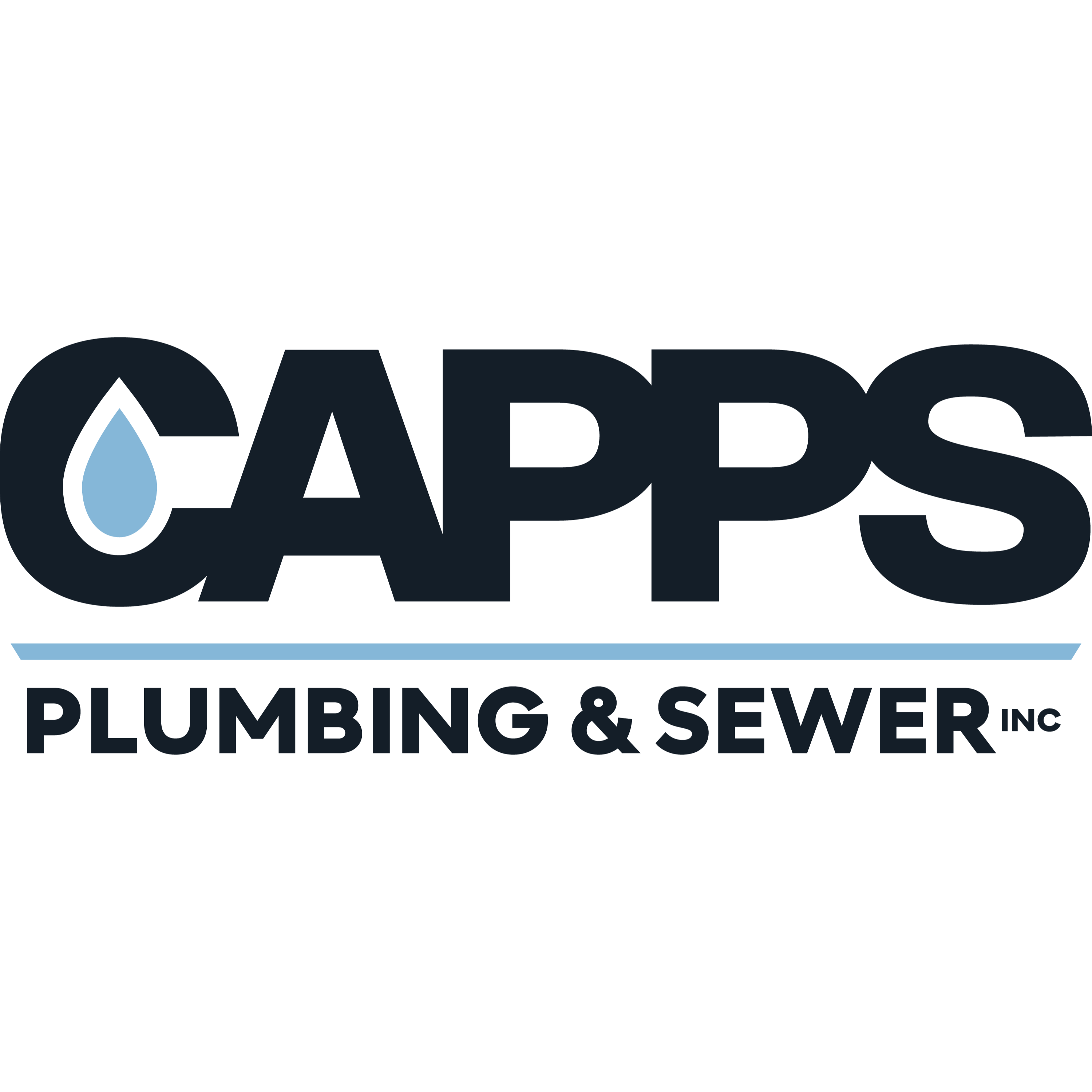 Capps Plumbing &amp; Sewer Inc. Logo