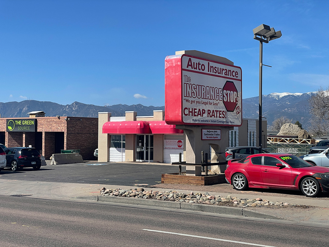 The Insurance Stops Academy main street view The Insurance Stops Colorado Springs (719)591-2552