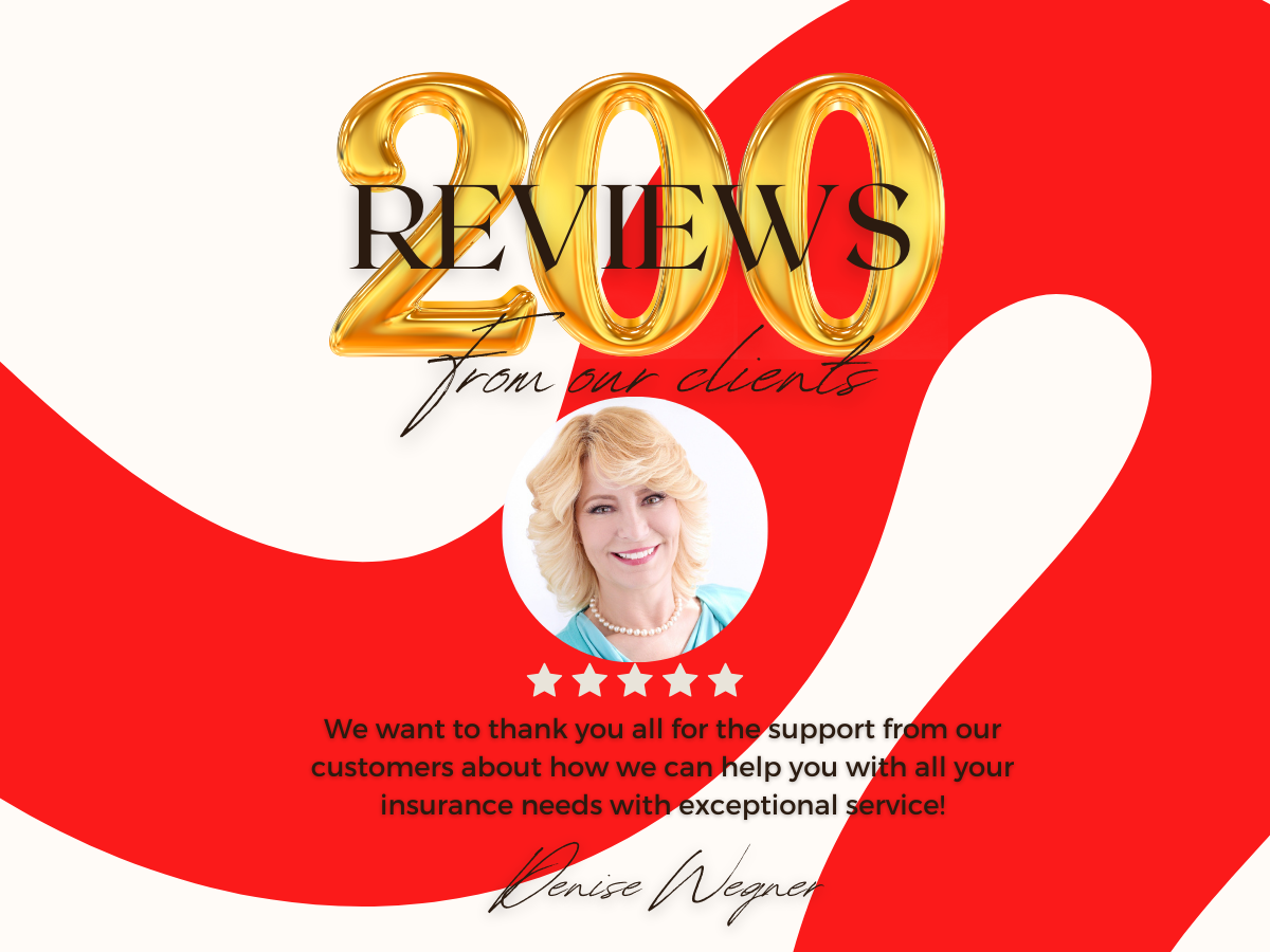 Thank you for 200 Google Reviews! We are so grateful for our wonderful customers!