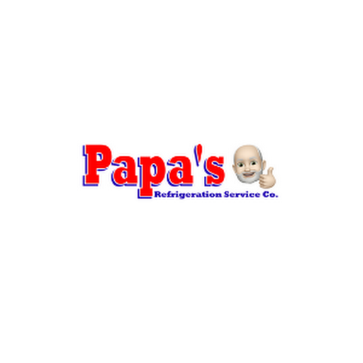 Papa's Refrigeration Service Co Logo