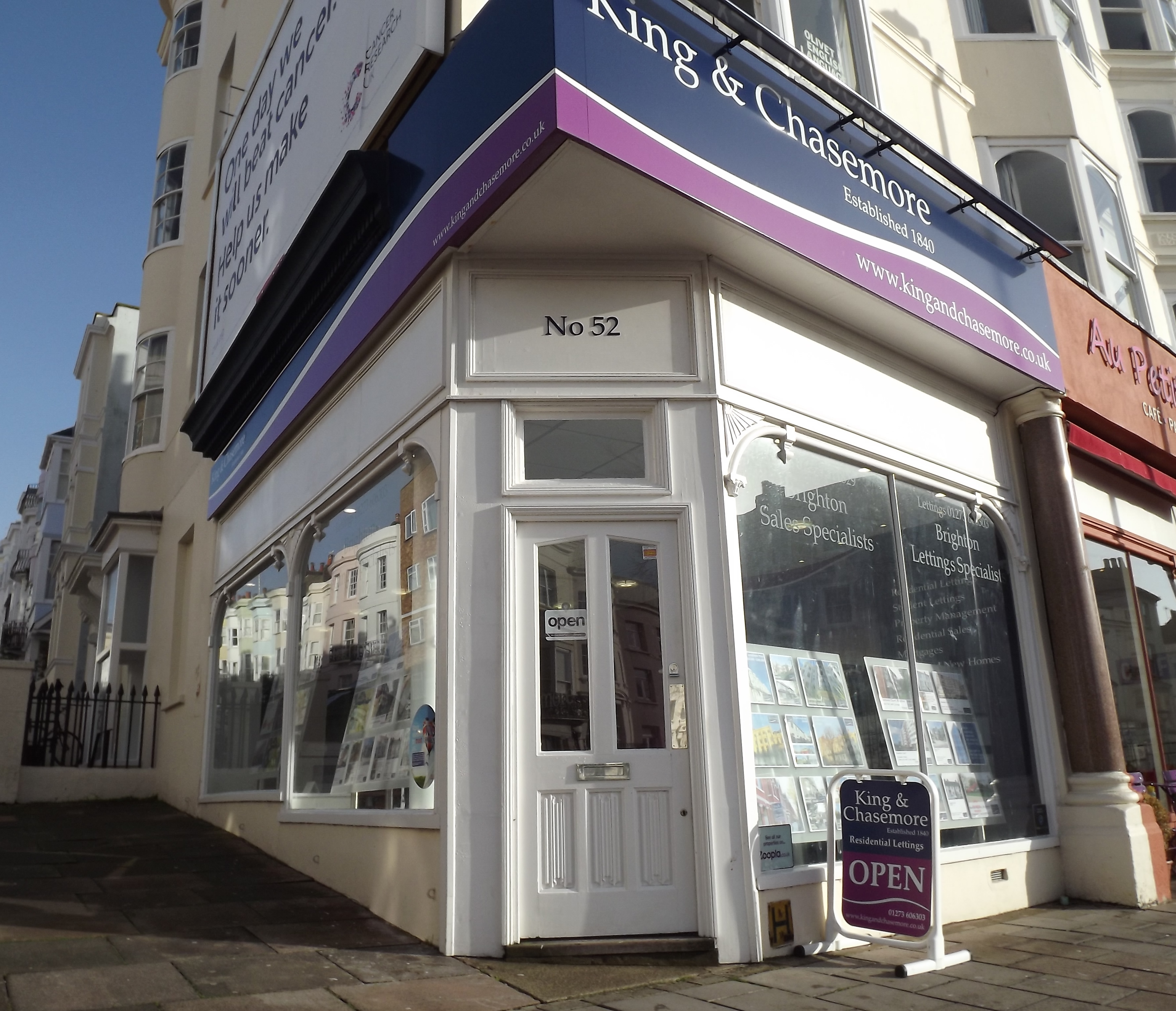 King & Chasemore Letting Agents Brighton Western Road Brighton 01273 803526
