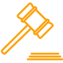 Gavel icon.