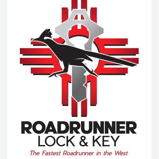 Roadrunner Lock & Key Logo