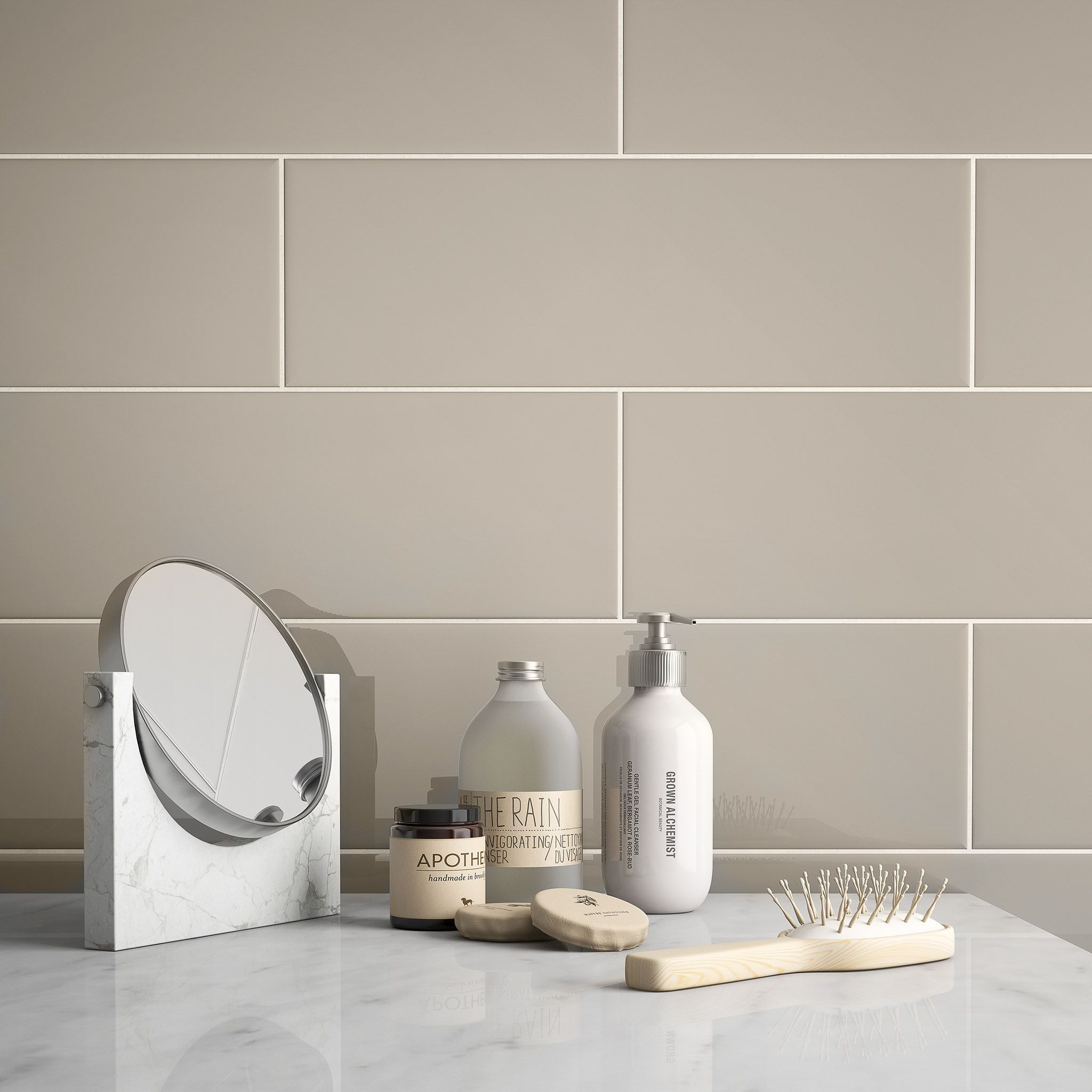 Subway Tile dates back to the early 1900’s and has a distinctive charm and character. In the right setting, it can have a traditional feel or be easily updated to a modern, sleek look.