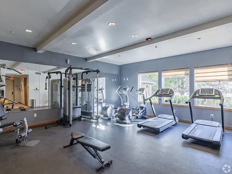 Spacious gym