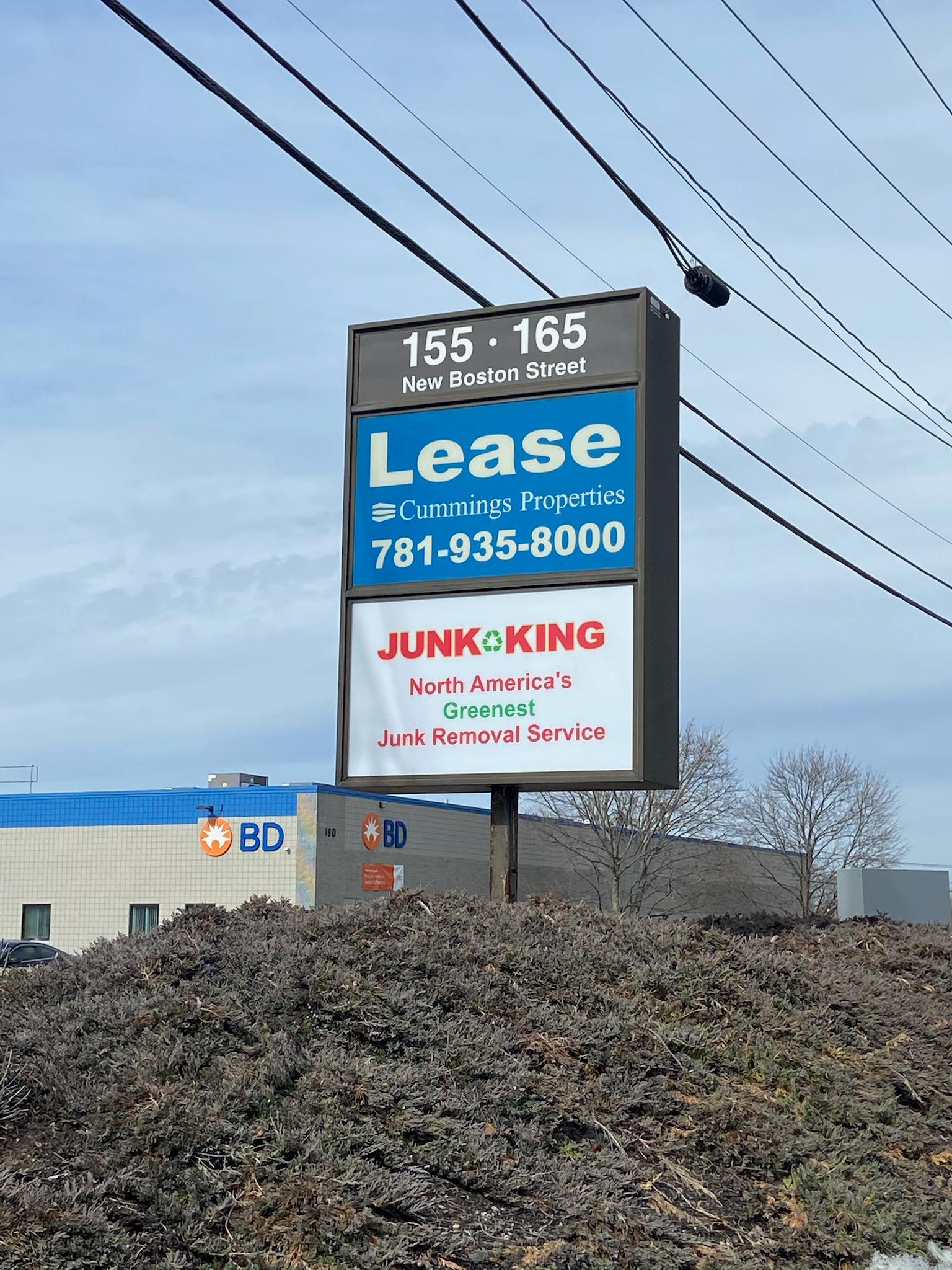 Junk King Massachusetts North Shore office