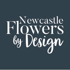 Newcastle Flowers By Design Logo