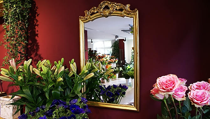 Blumenhaus Mäglin, Clarastrasse 50 in Basel