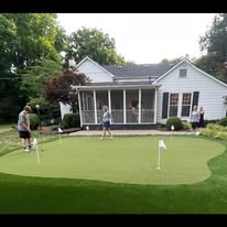 artificial turf putting green