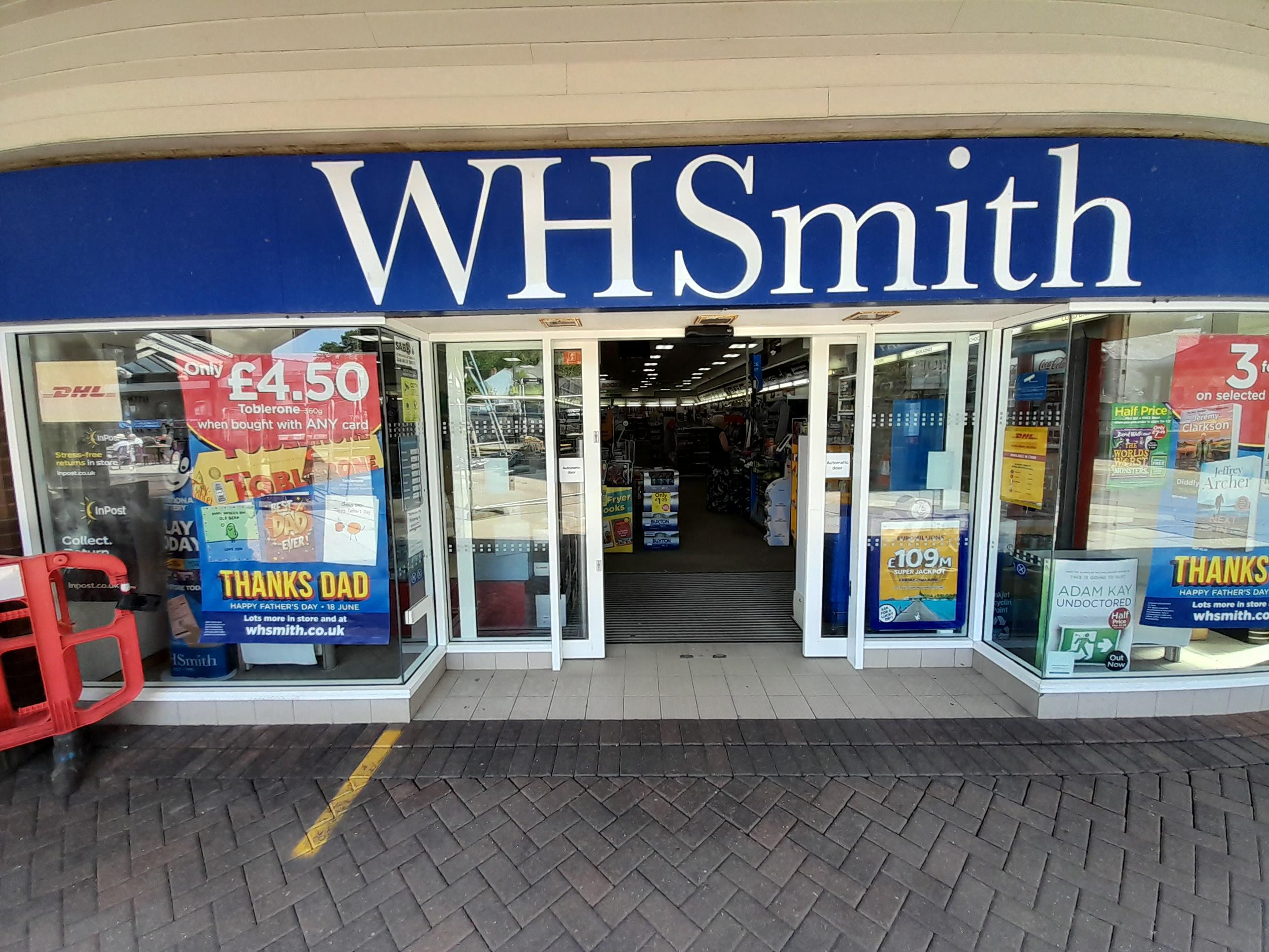 DHL Express Service Point (WHSmith Haverfordwest) Haverfordwest 08442 480844