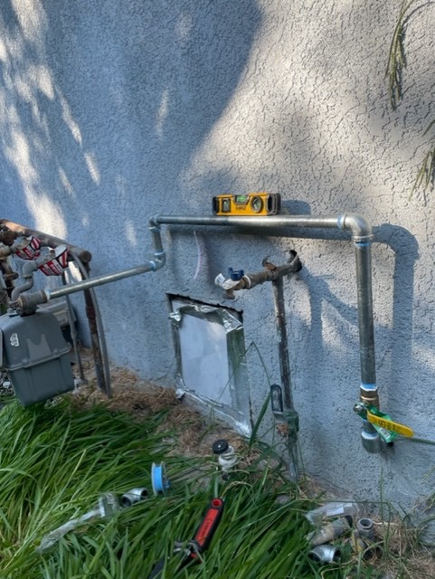 Running Plumbing-Water heater repair