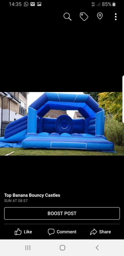 Images Top Banana Bouncy Castles