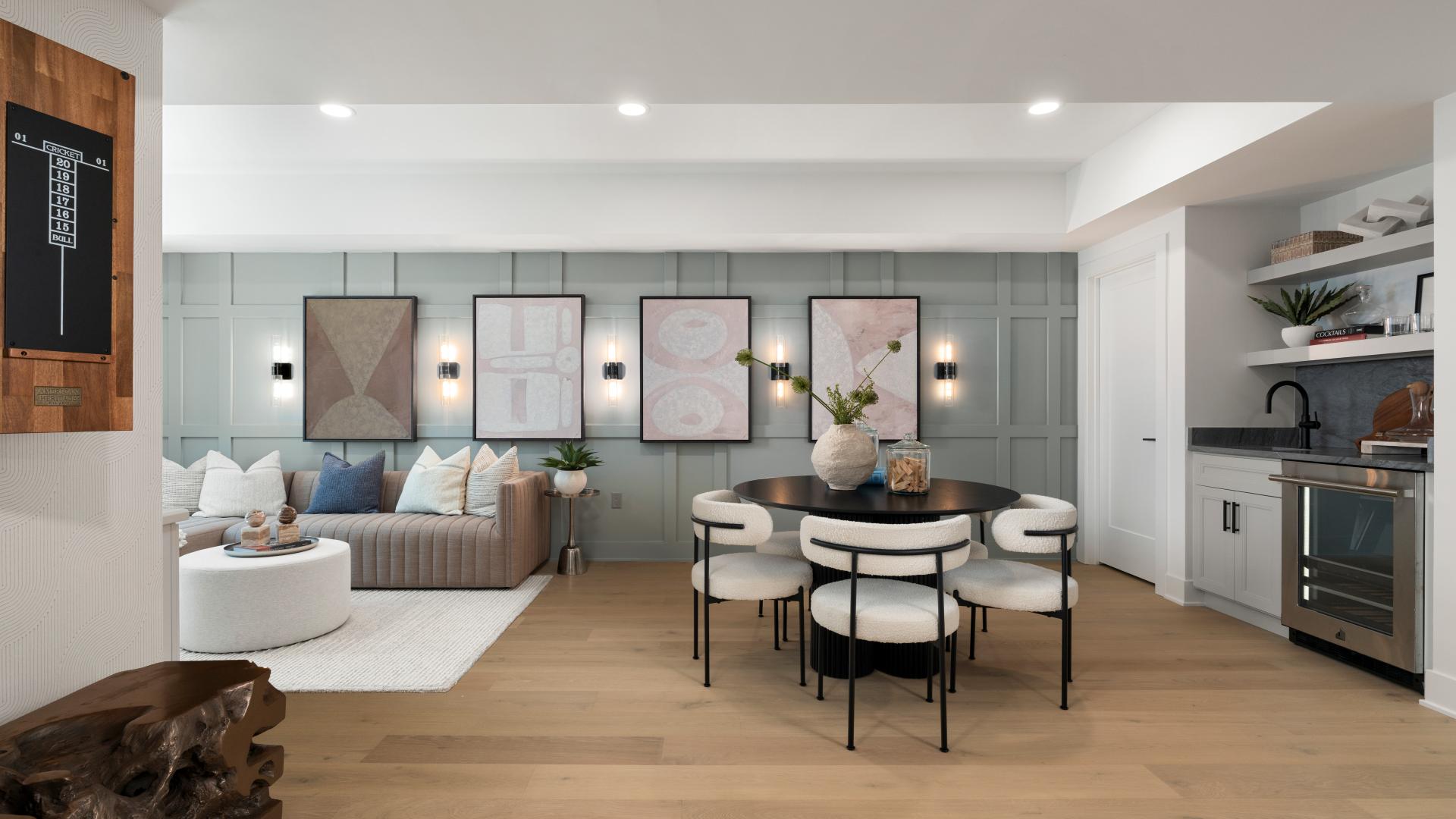 Optional finished basement provides additional living and entertaining space