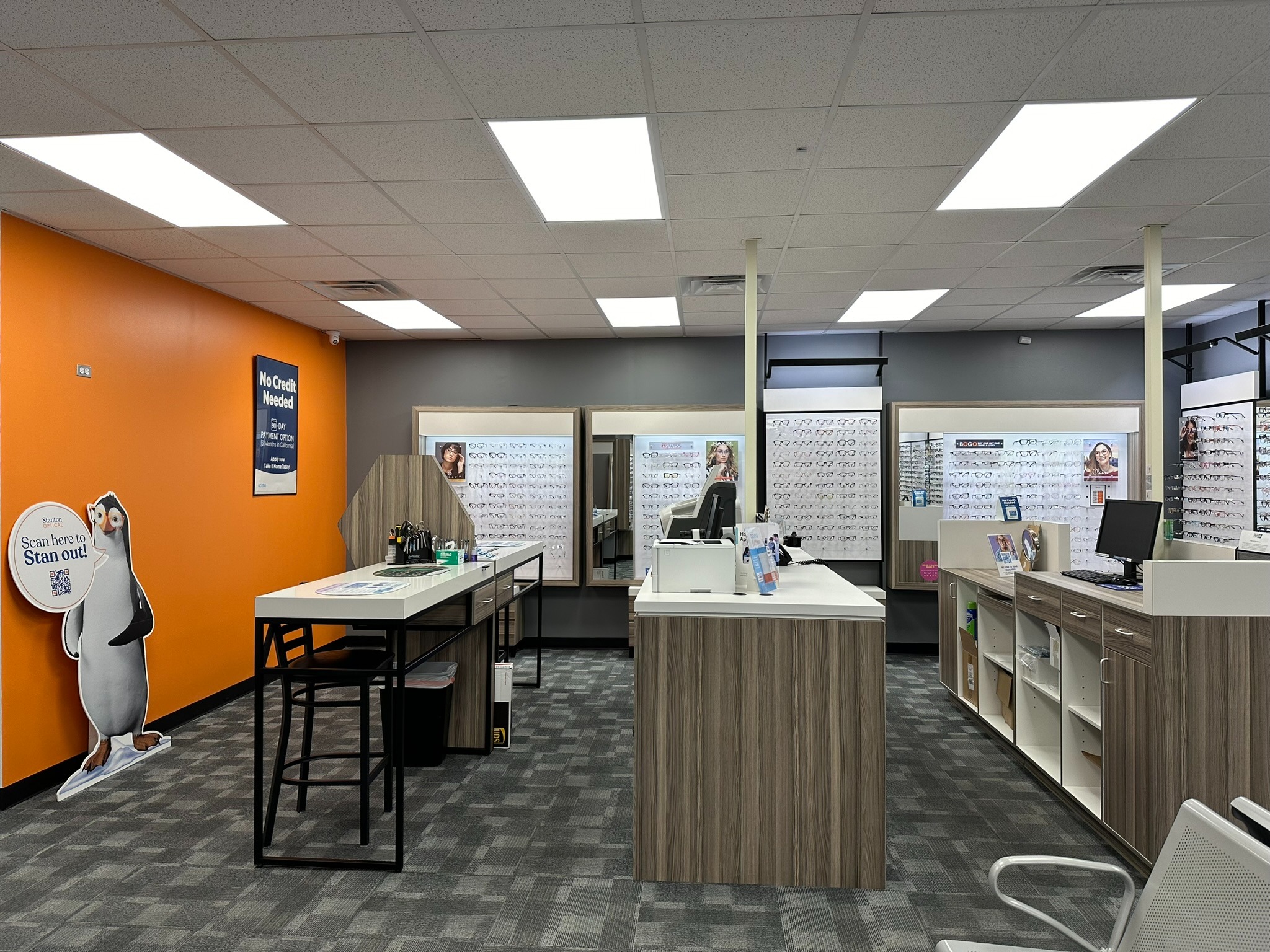 Store Interior at Stanton Optical Store Carrollton TX 75006