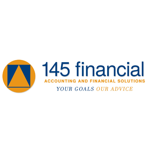 145 Financial Logo