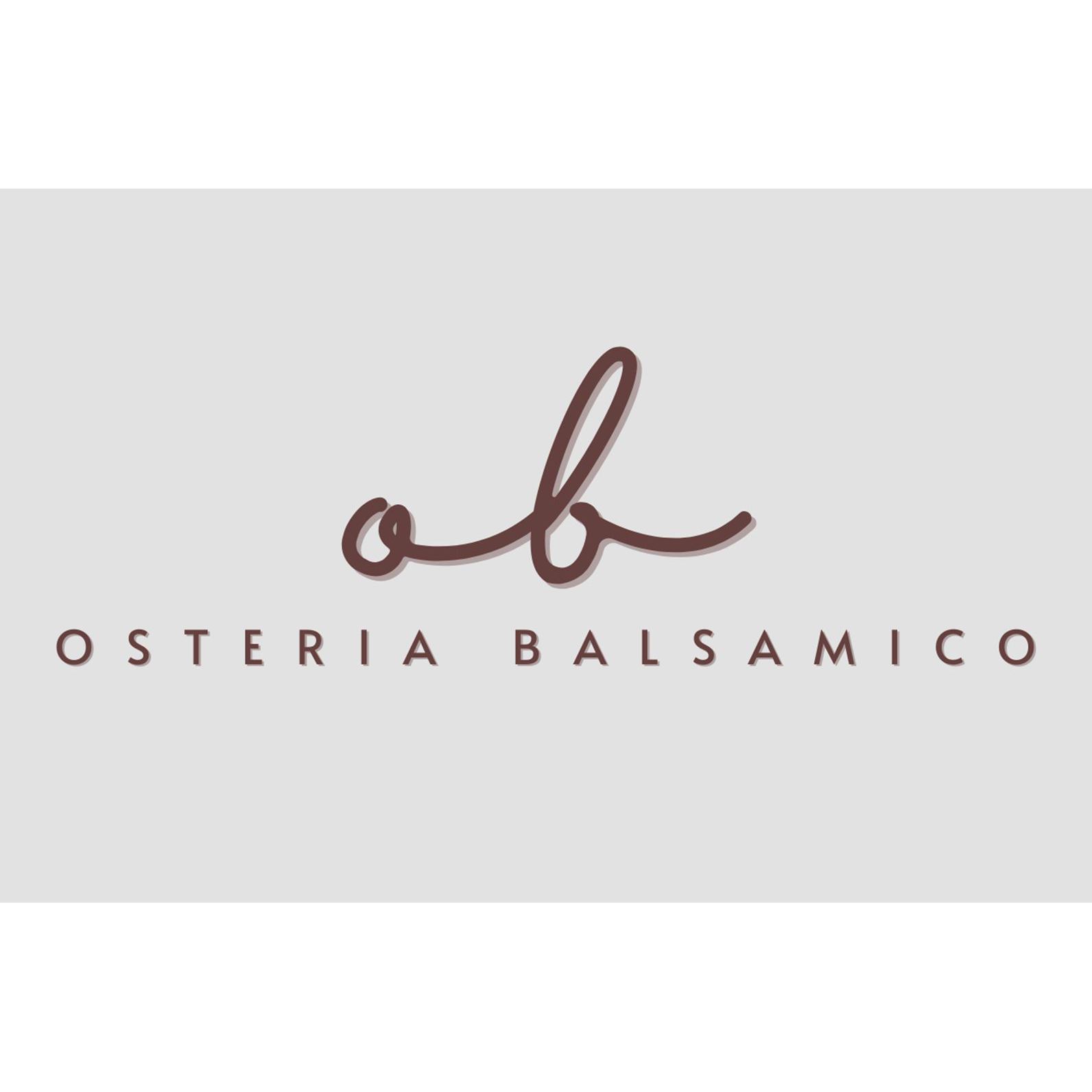 Osteria Balsamico Logo