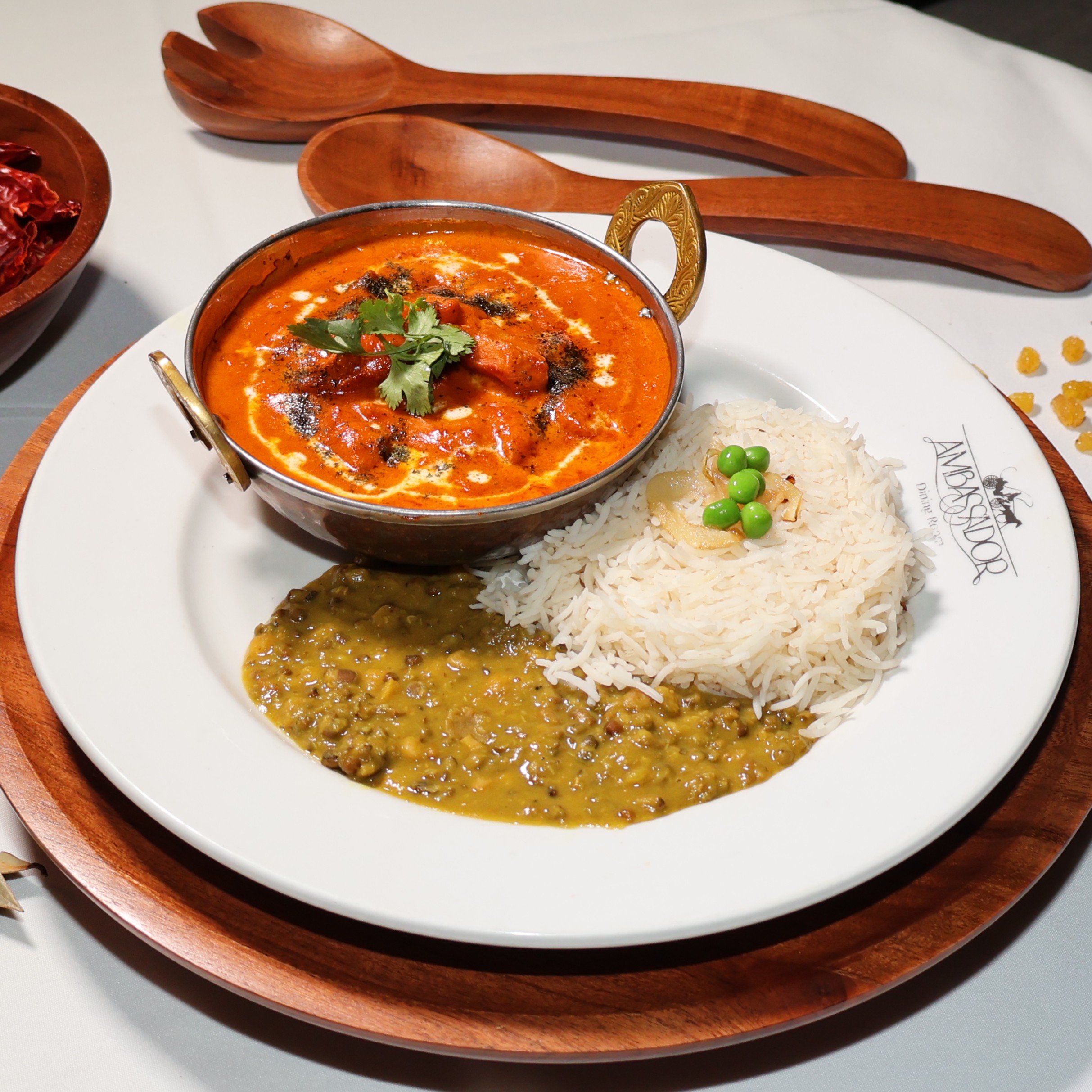 Tender chicken simmered in a creamy tomato-butter sauce, delicately spiced for a rich, smooth, and c 