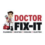 Doctor Fix-It Plumbing, Heating, Cooling & Electric Logo