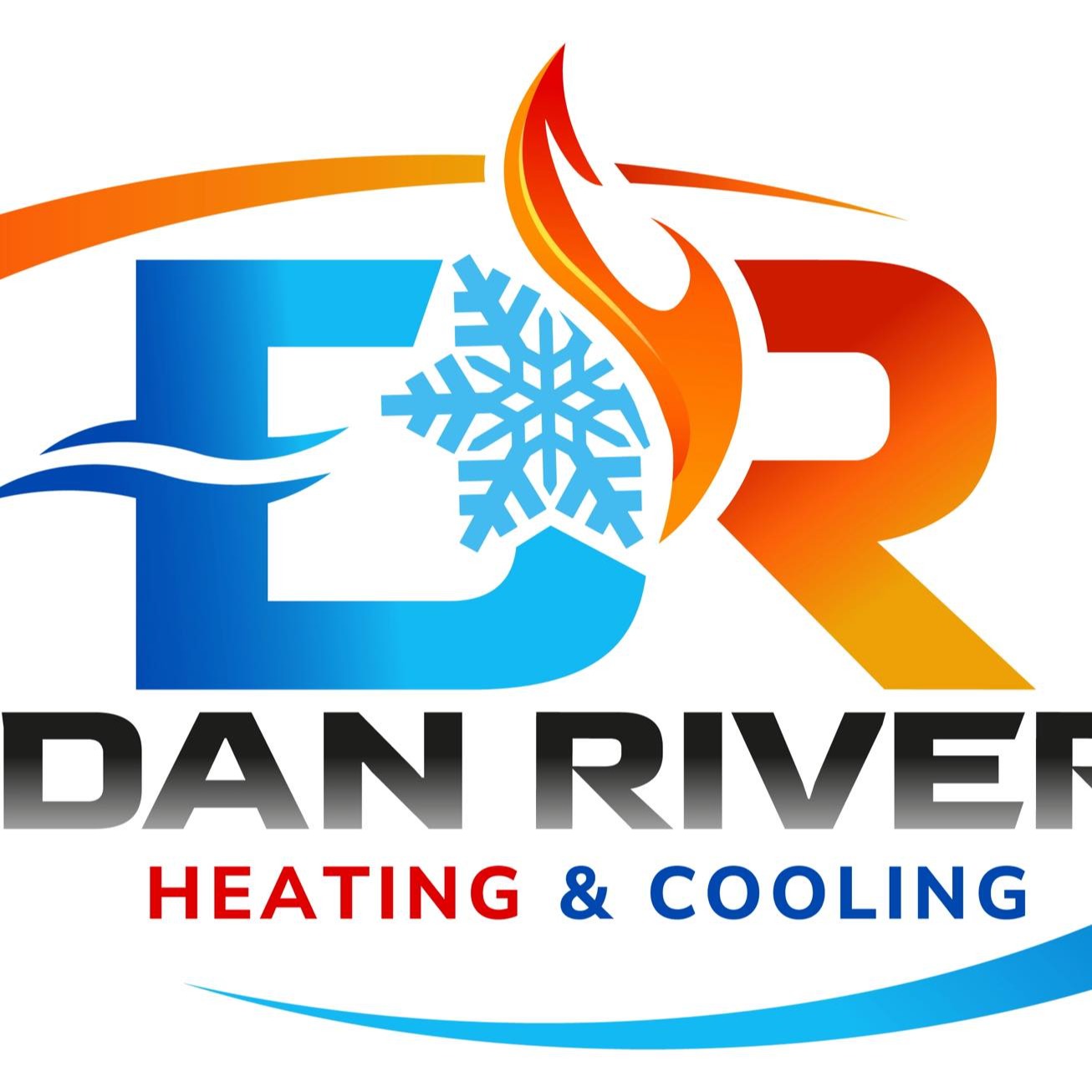 Dan River Heating And Cooling Logo