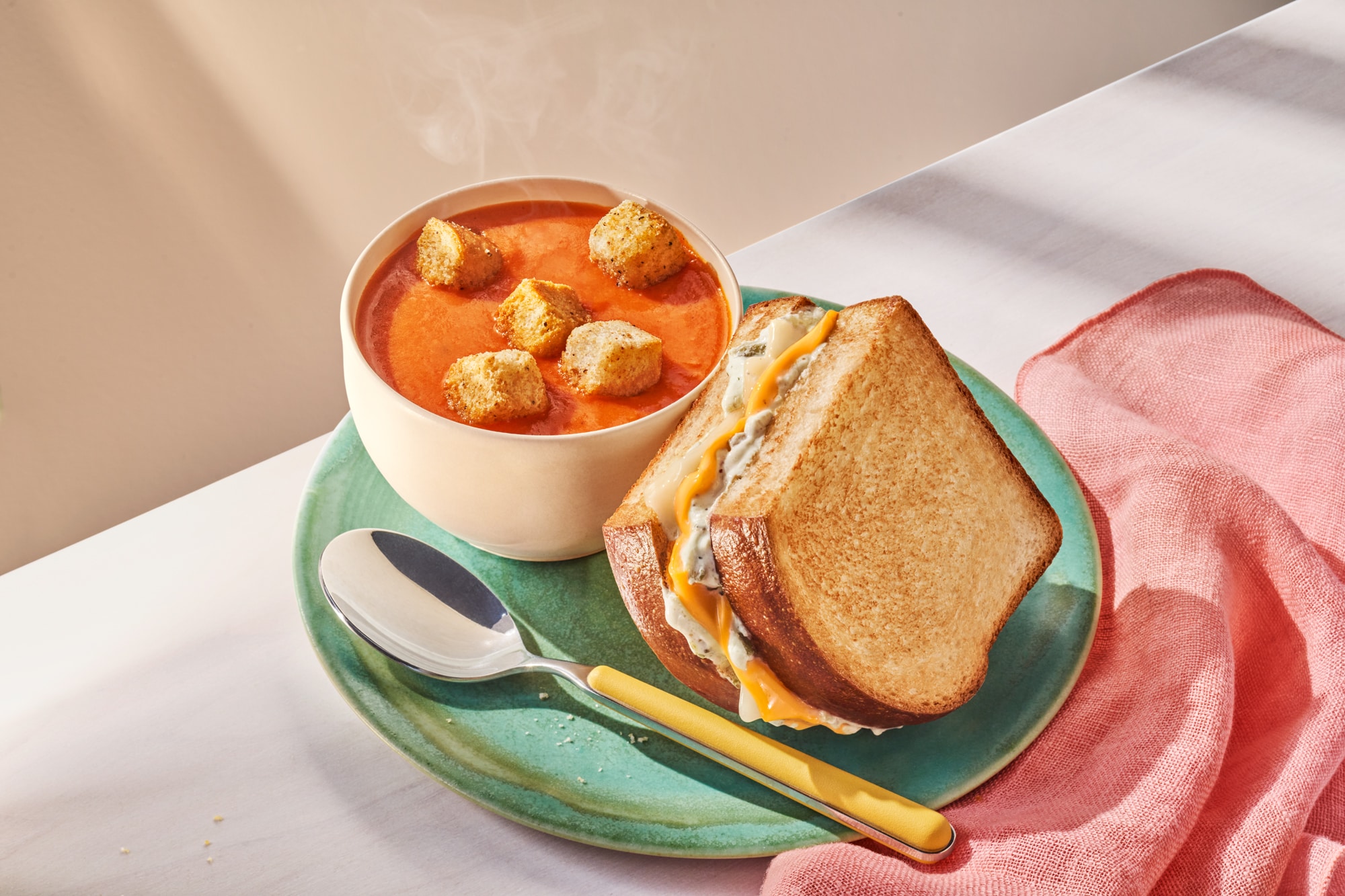 Kickin' Grilled Cheese & Creamy Tomato Soup Value Duet