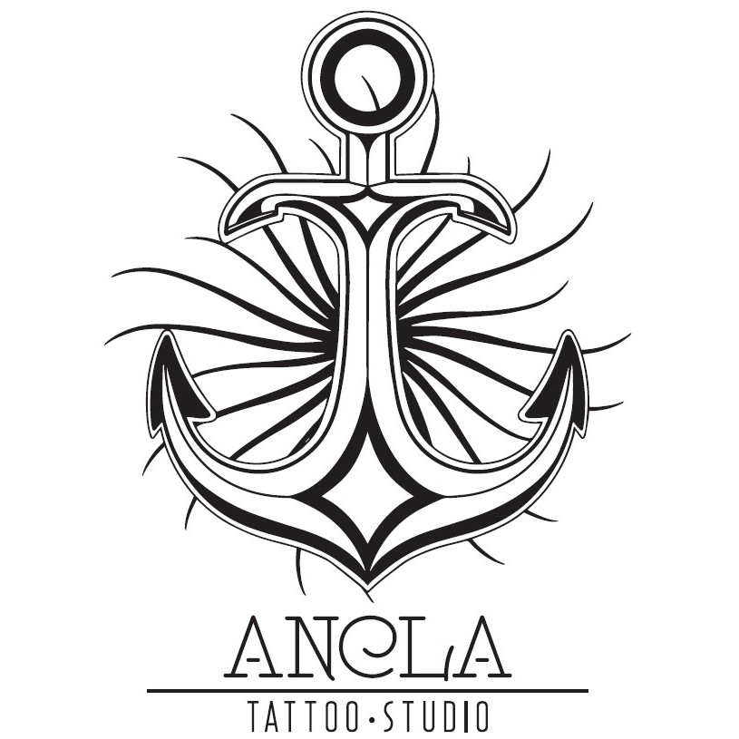 Ancla Tattoo Studio Logo