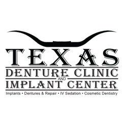 Texas Denture Clinic and Implant Center of Amarillo Logo