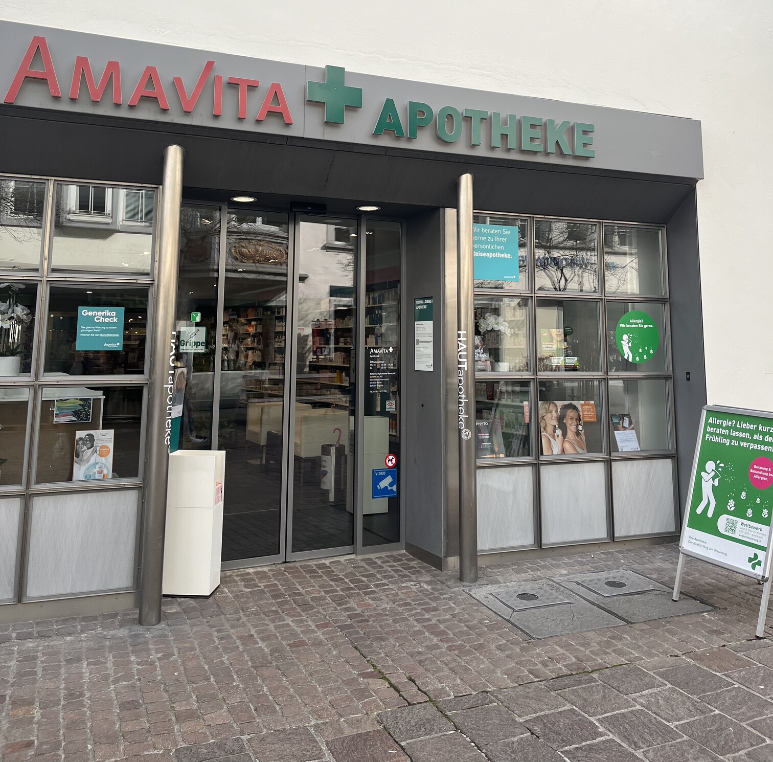 Amavita Apotheke Vorstadt, Vorstadt 30/32 in Schaffhausen