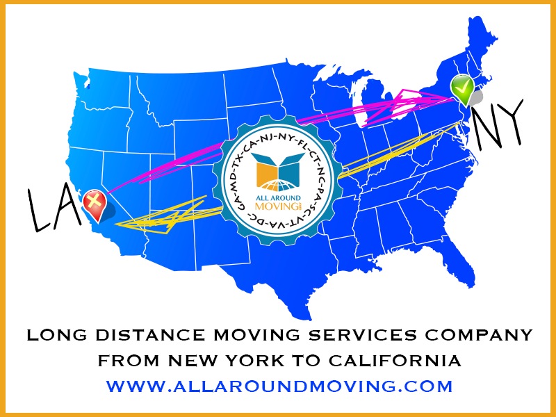 Moving to LA From NY, or From NYC to LA? 212-781-4118