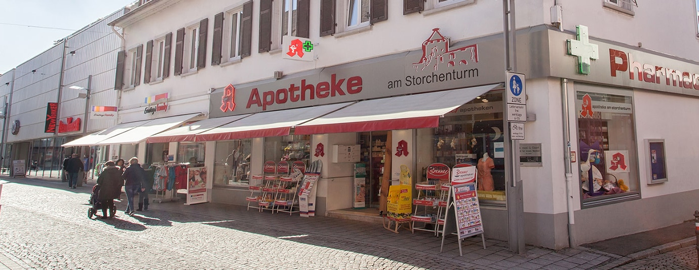 Bild 1 Apotheke am Storchenturm in Lahr/Schwarzwald