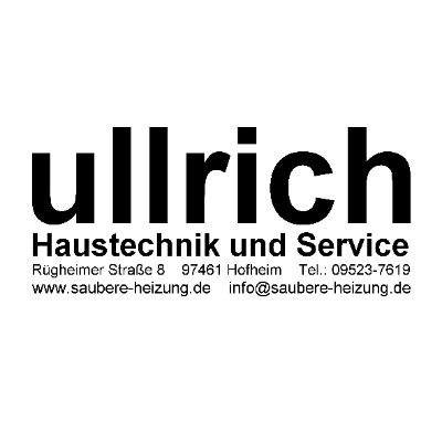 Ullrich Haustechnik und Service GmbH in Hofheim in Unterfranken - Logo