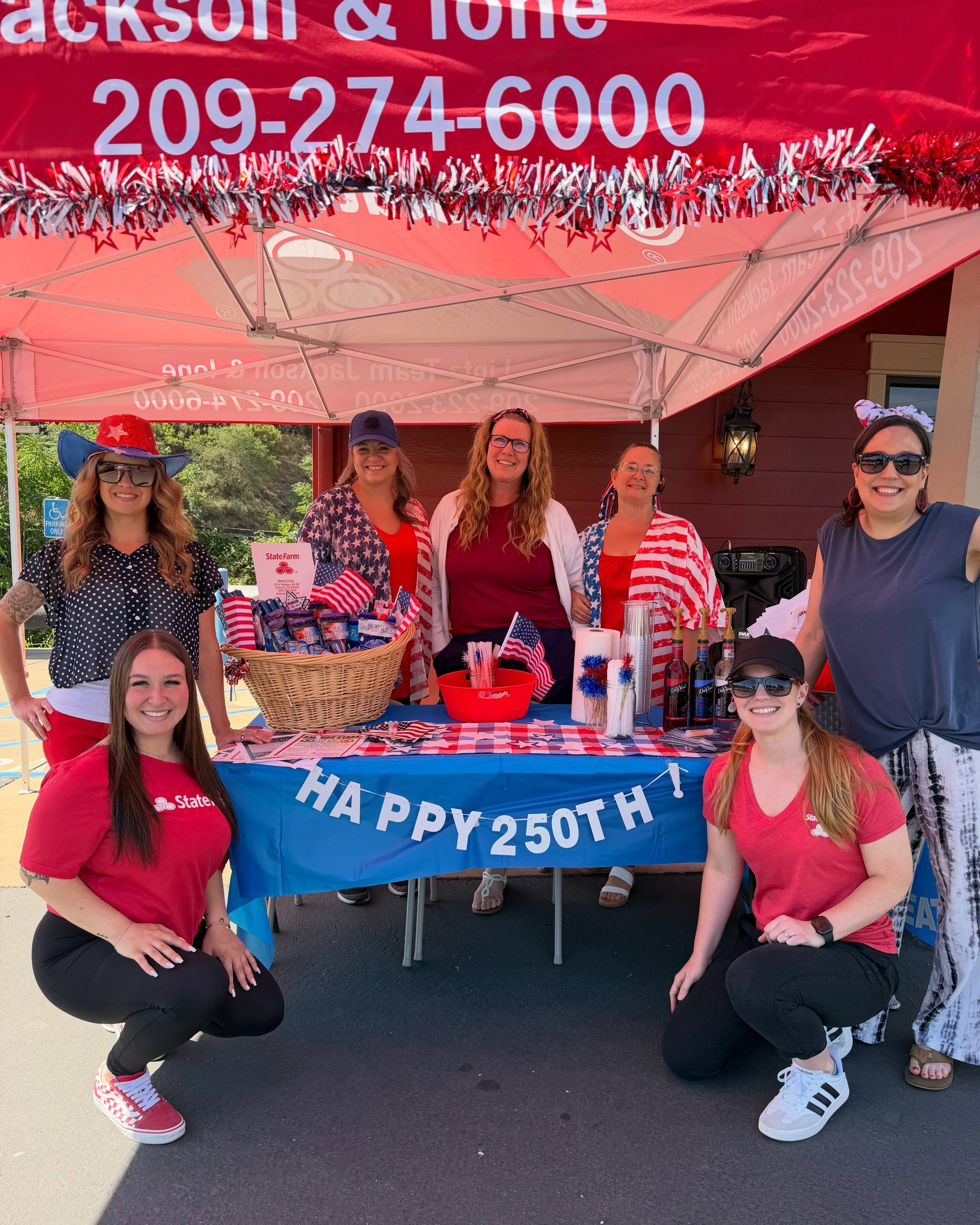 Happy Almost 250th Birthday America! We celebrated with our community yesterday by offering free giveaways, popsicles and delicious Italian sodas!
