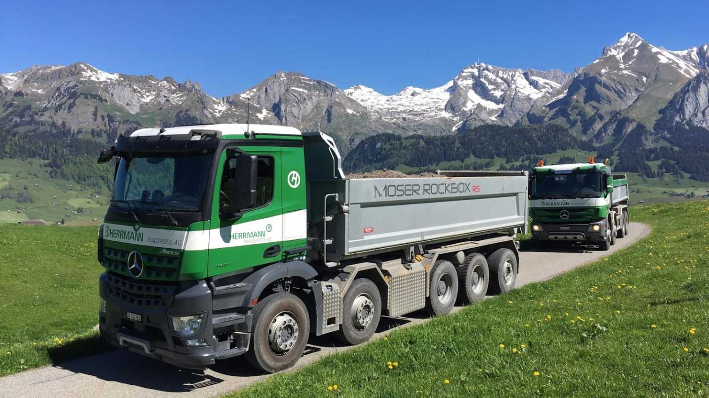 Herrmann Transporte AG, Karmaad 32 in Gams