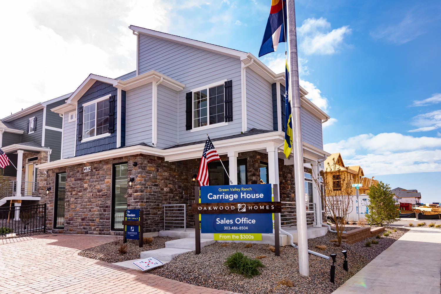 Green Valley Ranch Carriage House Sales Office - Oakwood Homes