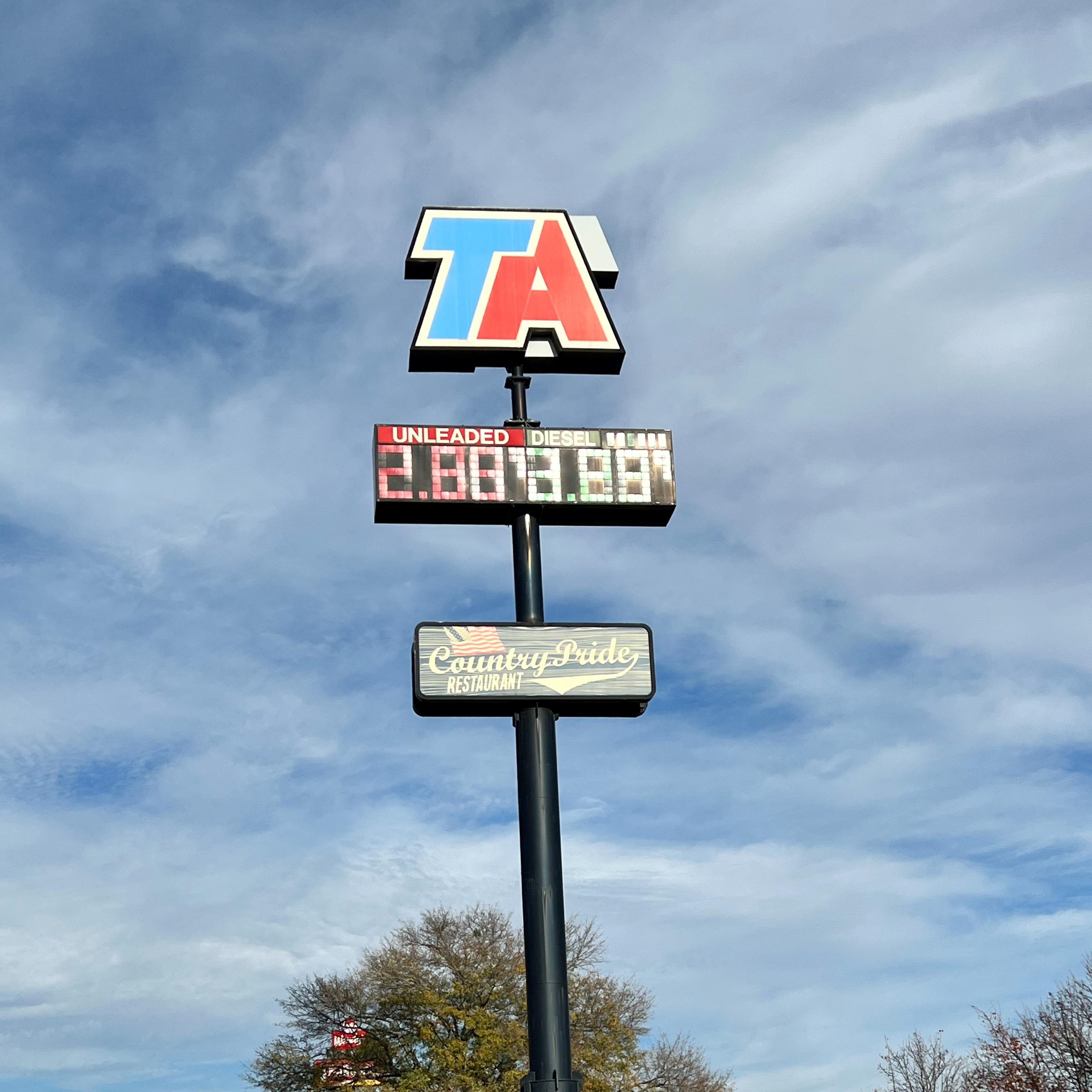 TravelCenters of America Travel Stores offer convenient, one-stop shopping with prices as low as, or lower, than our competition.