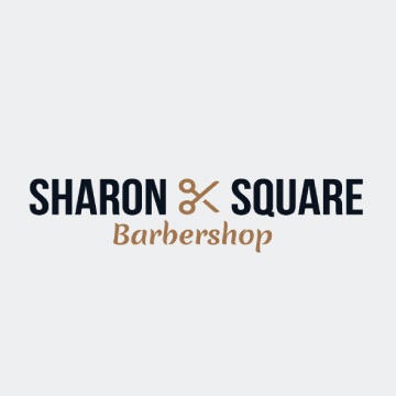 Sharon Square Barber Shop Logo