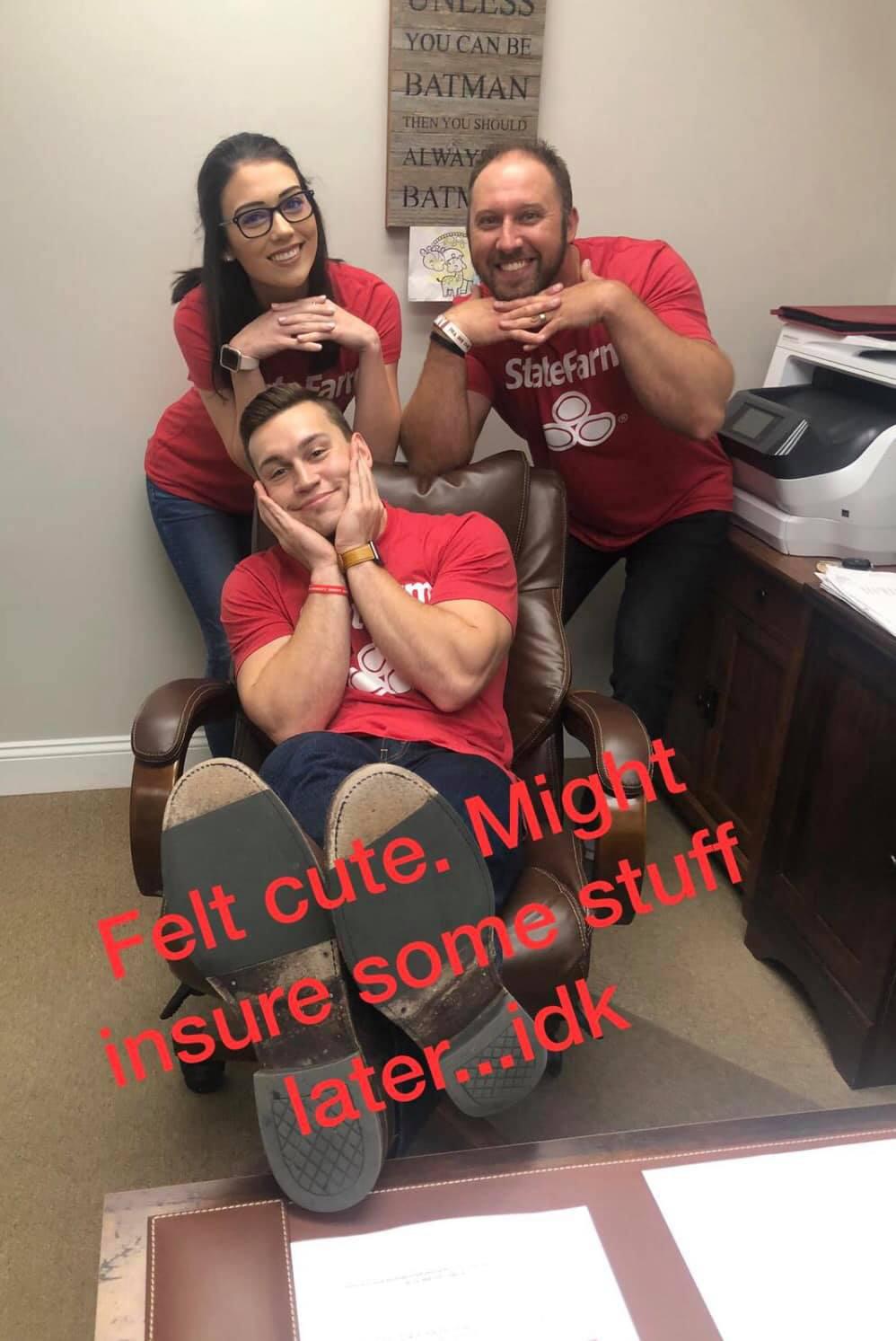 Fun at the office Zack Henderson - State Farm Insurance Agent Gardendale (205)285-9090