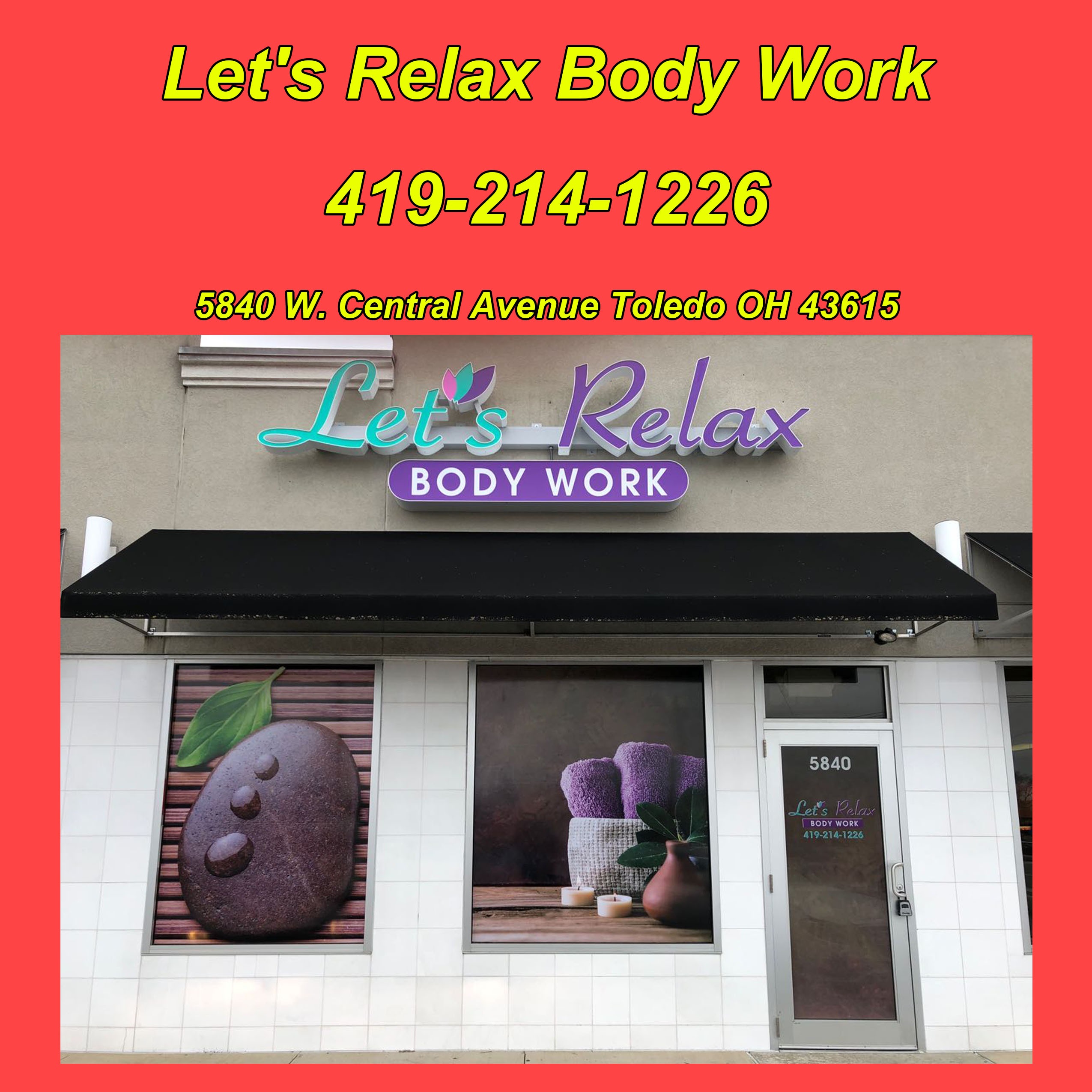 Let's Relax Body Work | Toledo OH Massage Spa Coupons near ...
