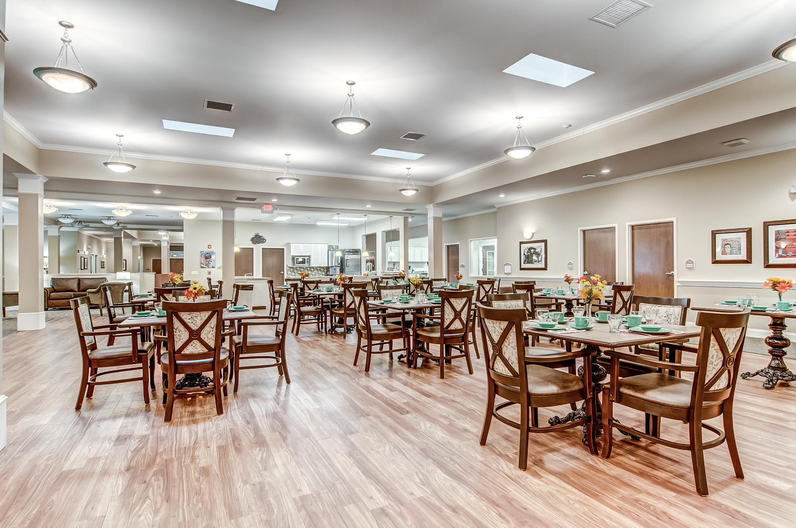 Community Area at Laurel Glen at Carrollton Senior Living