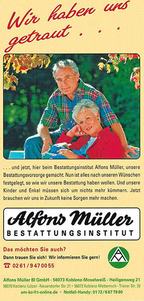 Bilder Bestattungsinstitut Alfons Müller BI GmbH