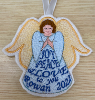 OPEN HOUSE: Embroider an Angel Ornament!