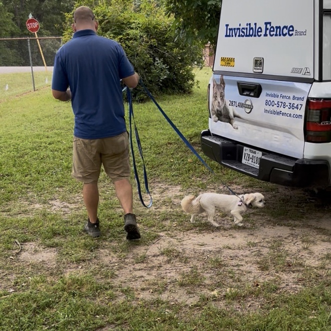 Invisible Fence® installation in Houston, TX