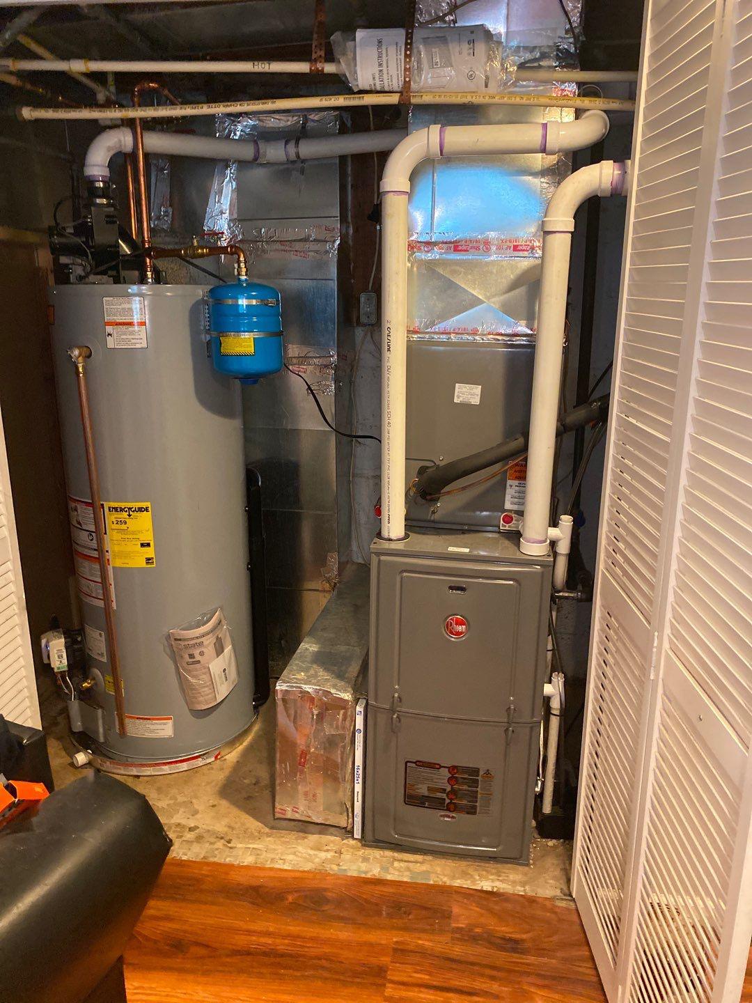 fry plumbing, heating, and cooling full HVAC unit